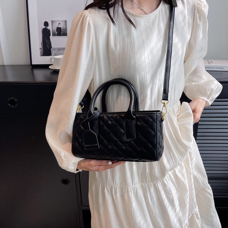 Túi Xách Đeo Chéo Một Bên Vai Hình Thoi Đơn Giản Thời Trang Mới 2023 Phong Cách Retro Phổ Biến Dành Cho Bạn Nữ