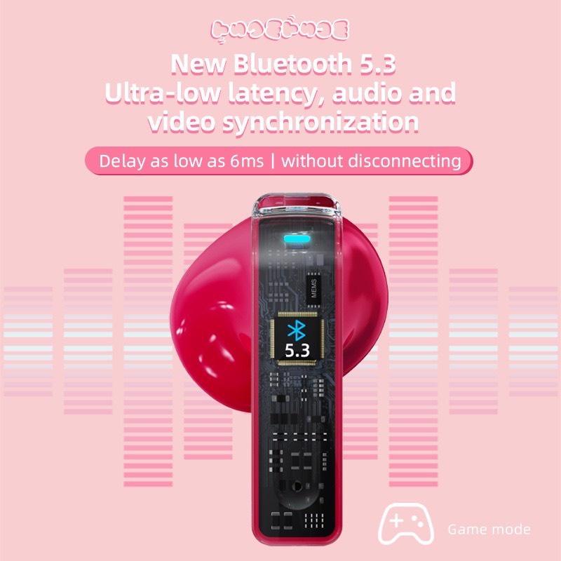 Tai Nghe Bluetooth Disney 5.3 Không Dây Có Mic Hai Chế Độ Cảm Ứng - Disney DN03