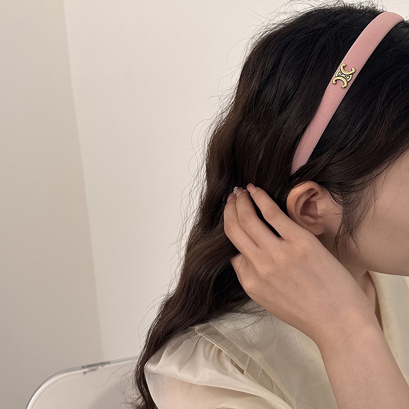 Băng Đô Cài Tóc Xốp Cao Cấp Màu Trơn Phong Cách Mới 2023