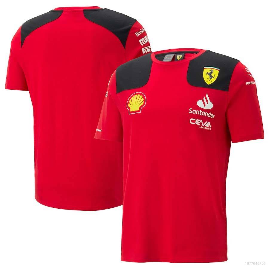 Áo Thun Thể Thao Tay Ngắn NP2 2023 F1 Team Scuderia Ferrari Plus Size PN2