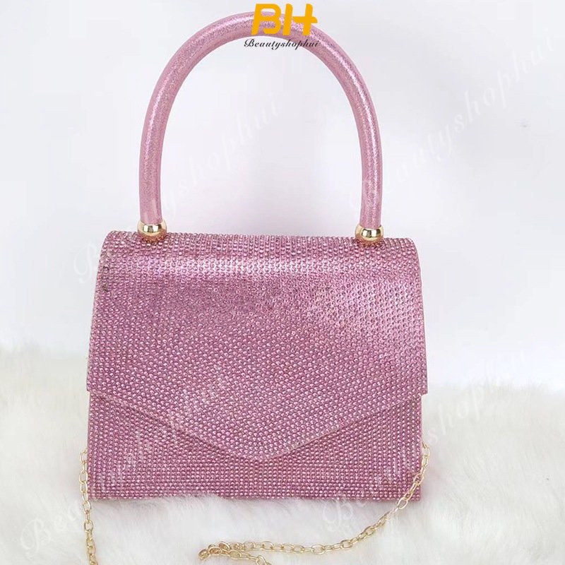 Túi Đeo Vai Phối Dây Xích Thiết Kế Mới Thời Trang Dành Cho Năm 2023