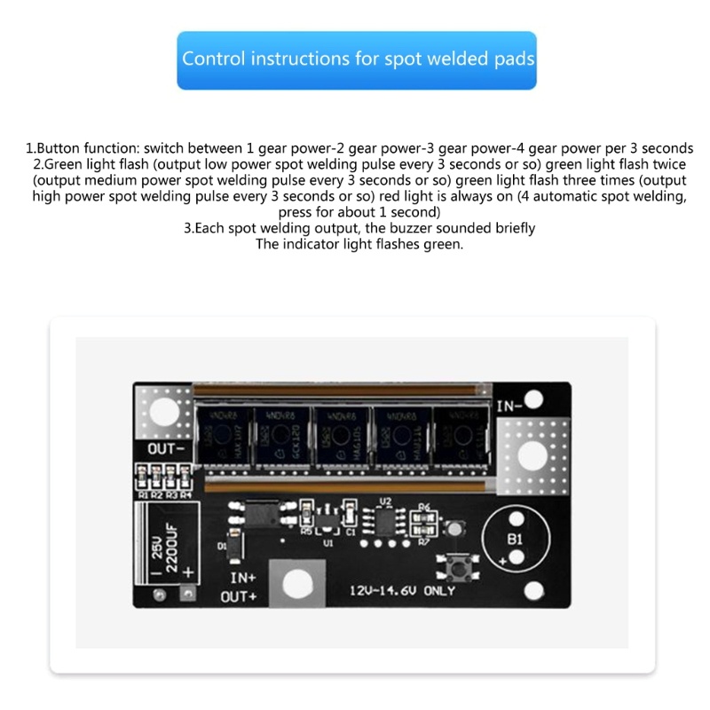 Bảng Mạch Hàn Điện 12V Tự Làm Chuyên Dụng