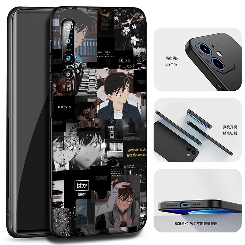 Ốp Điện Thoại Silicon Mềm Hình Thám Tử Conan Cho Vivo Y19 Y20 Y30 Y50 Y70 2020 V19 V20 SE V21 S7 Y11s Y20i Y20s Lz41