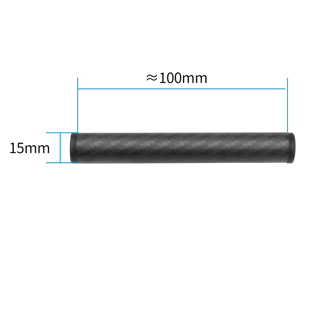 1 Thanh Trượt Bằng Sợi Carbon 10cm / 25cm / 30cm / 40cm Cho Camera Đường Kính 15mm