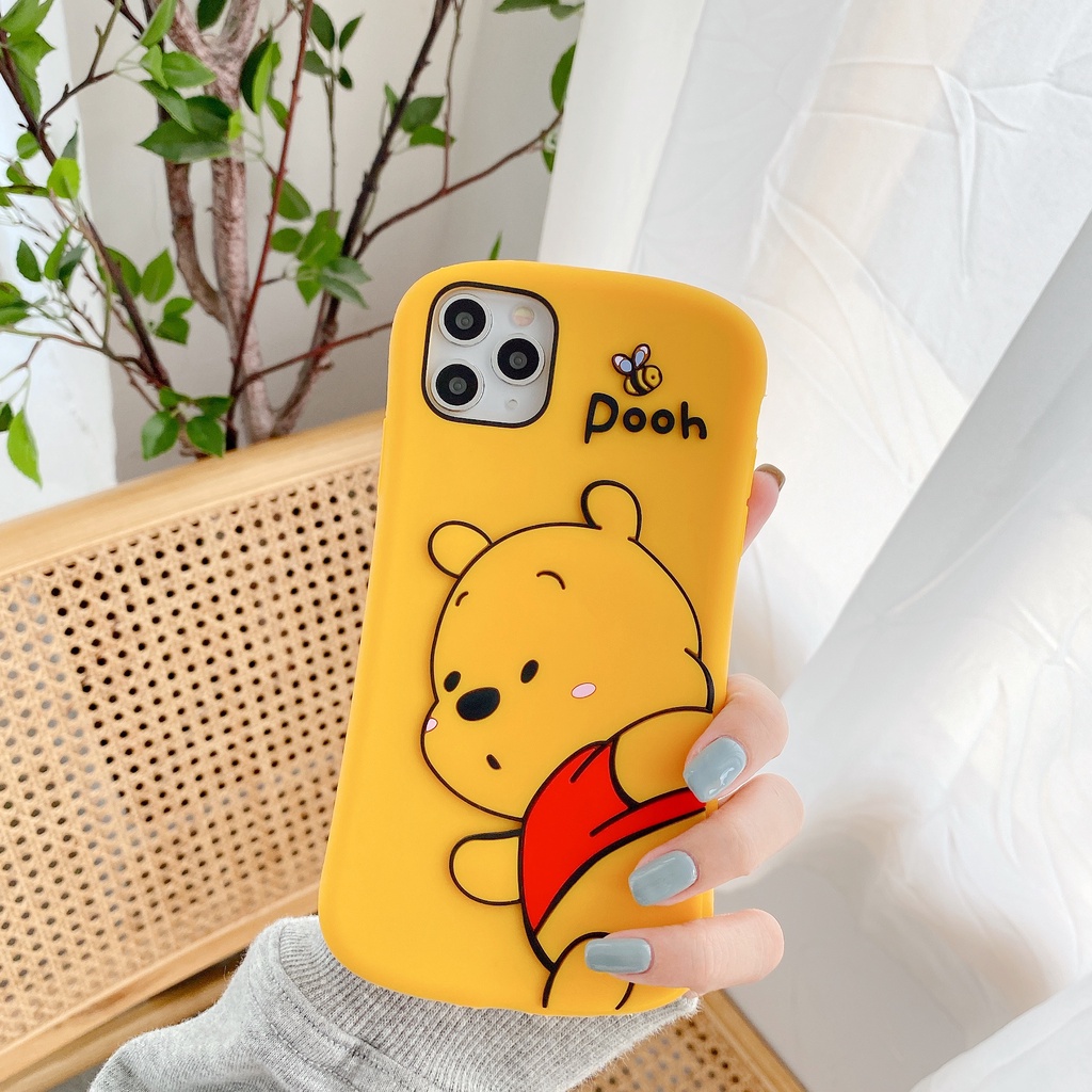 Ốp Điện Thoại Mềm Chống Sốc In Hình Gấu Pooh Hoạt Hình Cho Iphone 14 14PRO max 13 12PRO max 13pro max 11 XS MAX6 / 7 / 8PLUS
