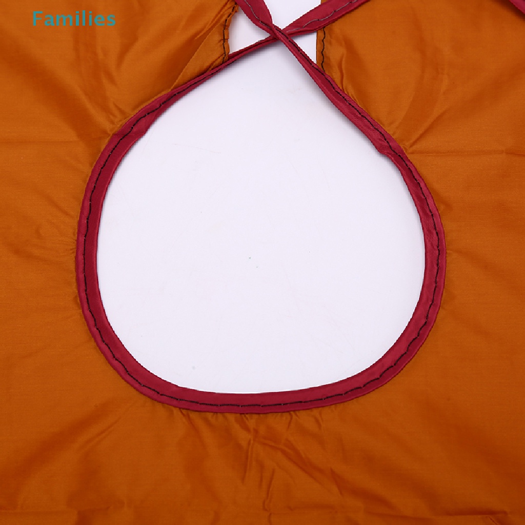 Áo Khoác Cắt Tóc Bằng Vải Nylon Chống Thấm Nước Mới Dành Cho Gia Đình