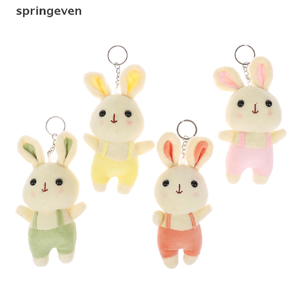 1 Thỏ Nhồi Bông Đáng Yêu Kích Thước 12CM