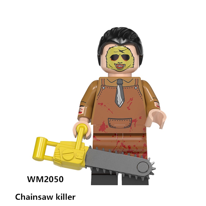 Đồ Chơi Mô Hình Lính Cứu Hỏa Zombie Mini Bằng Gỗ Cho Lễ Halloween