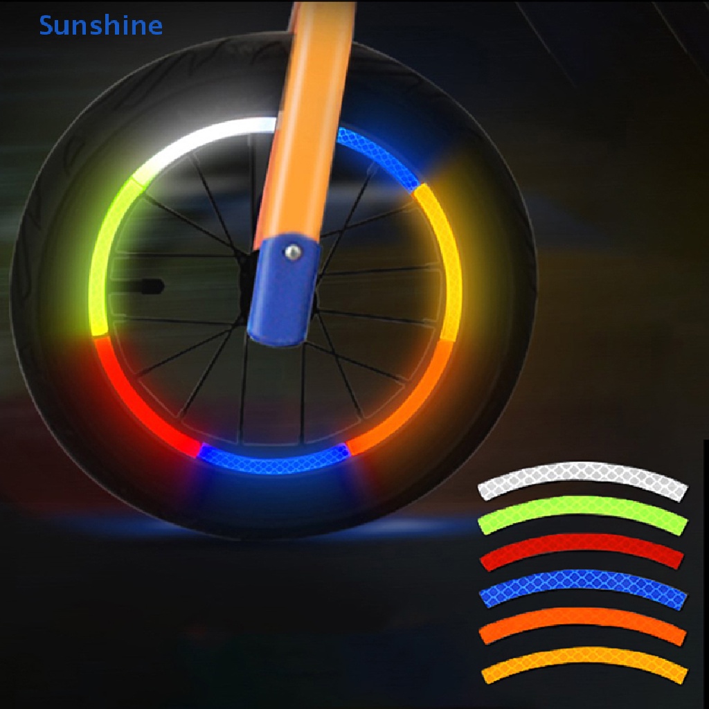 Miếng Dán Phản Quang Chống Trượt An Toàn Cho Bánh Xe Đạp