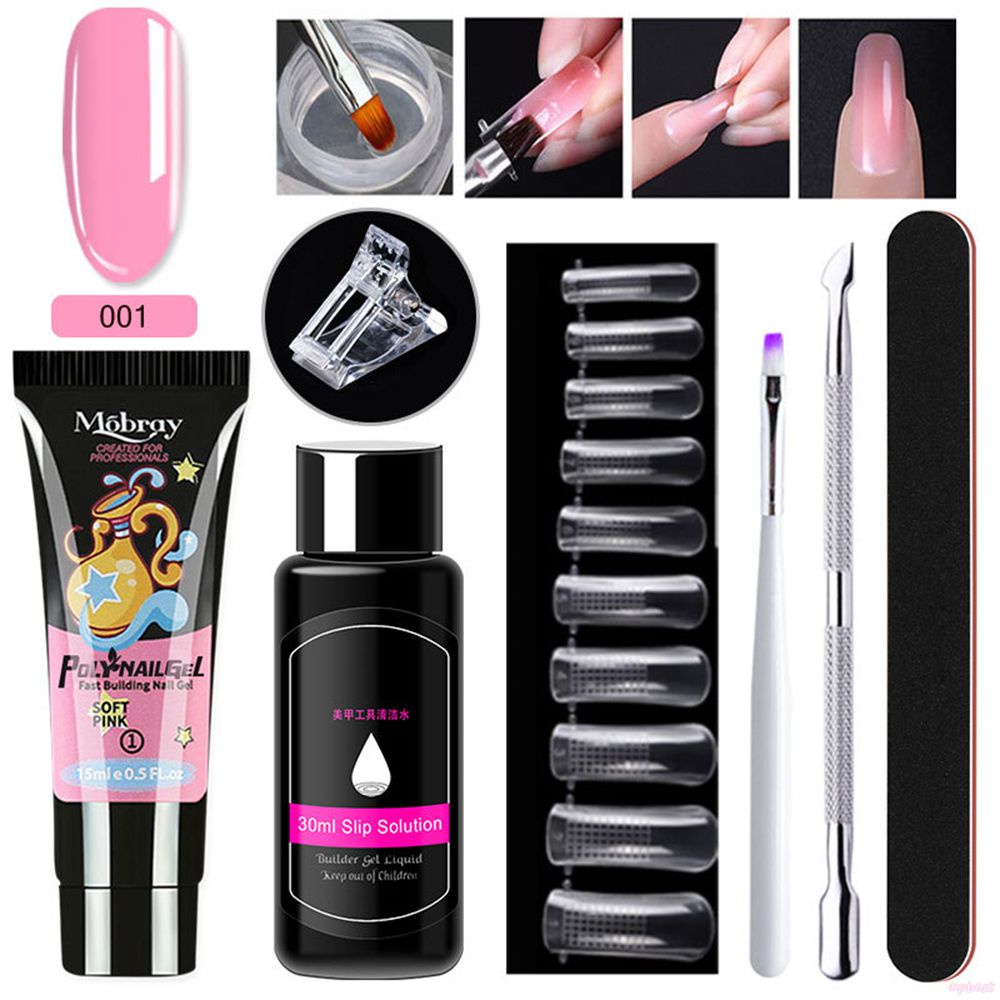 ♕Mobray 7 Cái/1 Bộ Dụng Cụ Gel Nghệ Thuật Làm Móng Bộ Keo Nối Bán Phổ Biến Ngâm Đèn Led Uv Trị Liệu Cho Người Mới Bắt Đầu Làm Nail Salon Upbest