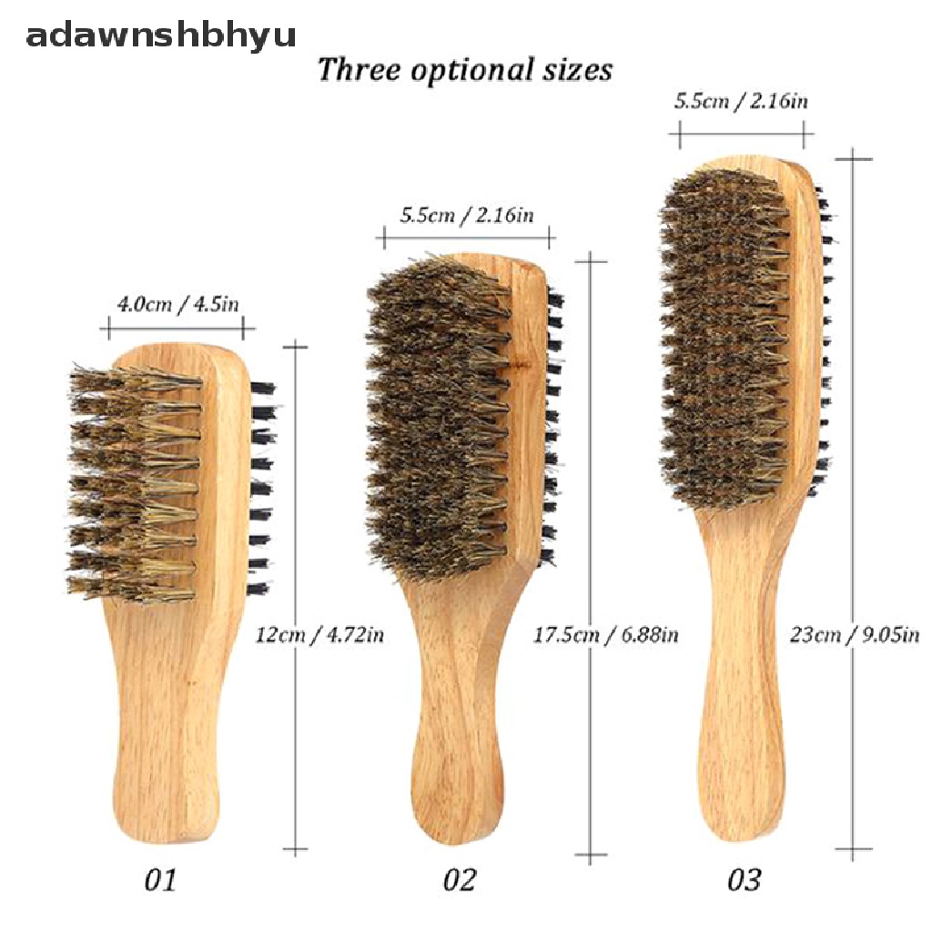 Lược Chải Râu Gợn Sóng Tự Nhiên Dành Cho Nam Giới adawnshbhyu