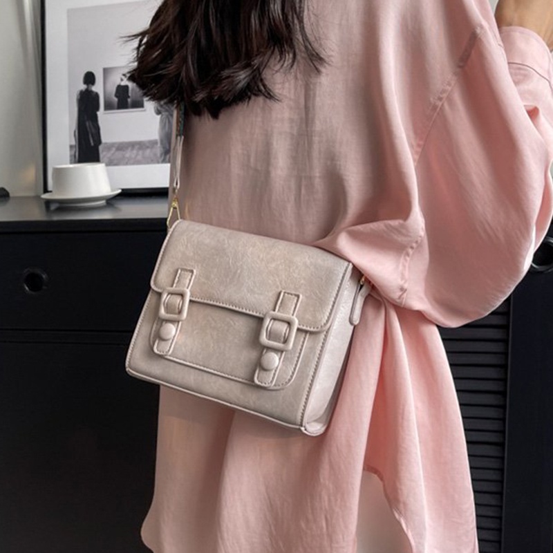 Túi Đeo Vai Hình Vuông Bản Rộng Thời Trang Cho Nữ