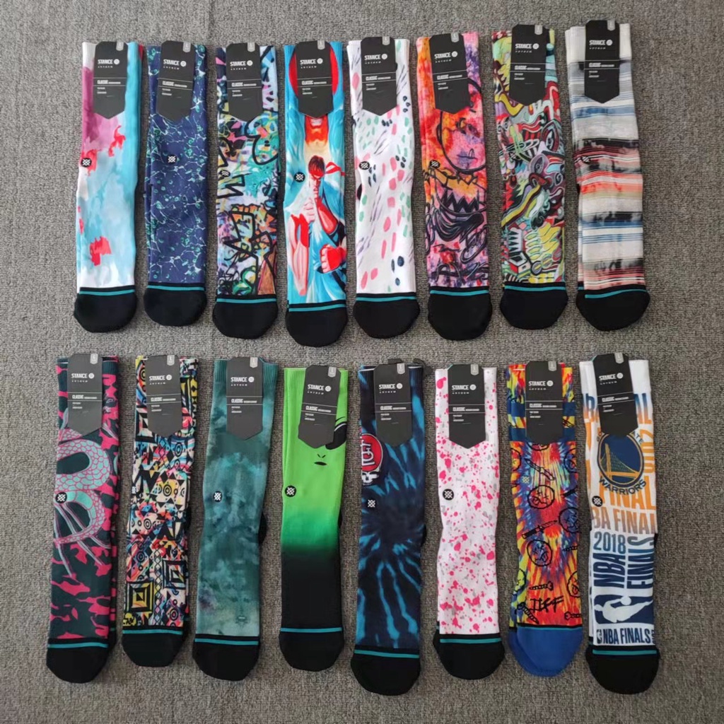 Vớ Nén In Họa Tiết 3D Phong Cách Hip Hop Đường Phố Cho Nam Và Nữ