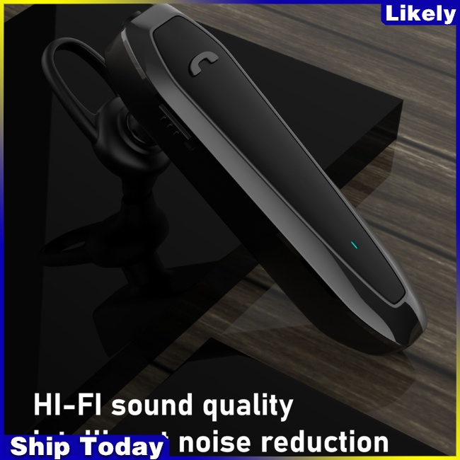 Tai Nghe Bluetooth Không Dây ly Hi6 V5.2 Một Bên Tai 36h Dùng Khi Lái Xe / Chơi Nhạc