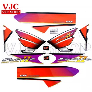 BỘ TEM CHO XE FUTURE 2 MÀU ĐỎ