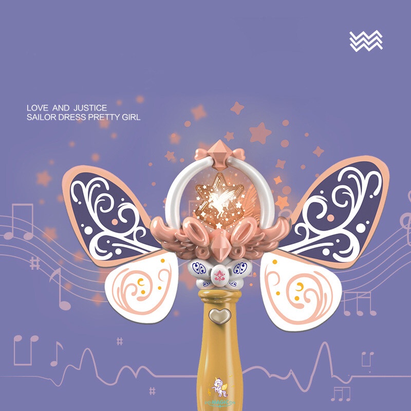 WO·WO Đũa Phép Đồ Chơi Có Đèn Và Nhạc Cho Bé