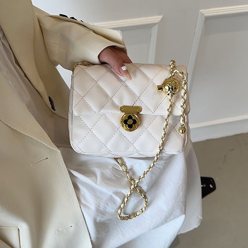 Túi Xách Dây Xích Đeo Vai Phong Cách harajuku Đơn Giản Cho Nữ