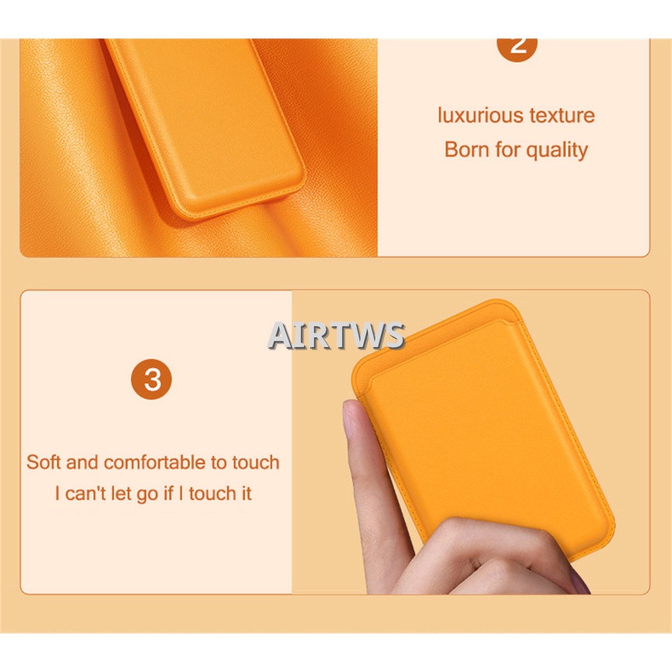 Bao Da Điện Thoại Kiêm Ví Đựng Thẻ Chống Trộm Khóa Từ Tính Cho iPhone 14 13 12 Pro Plus Max