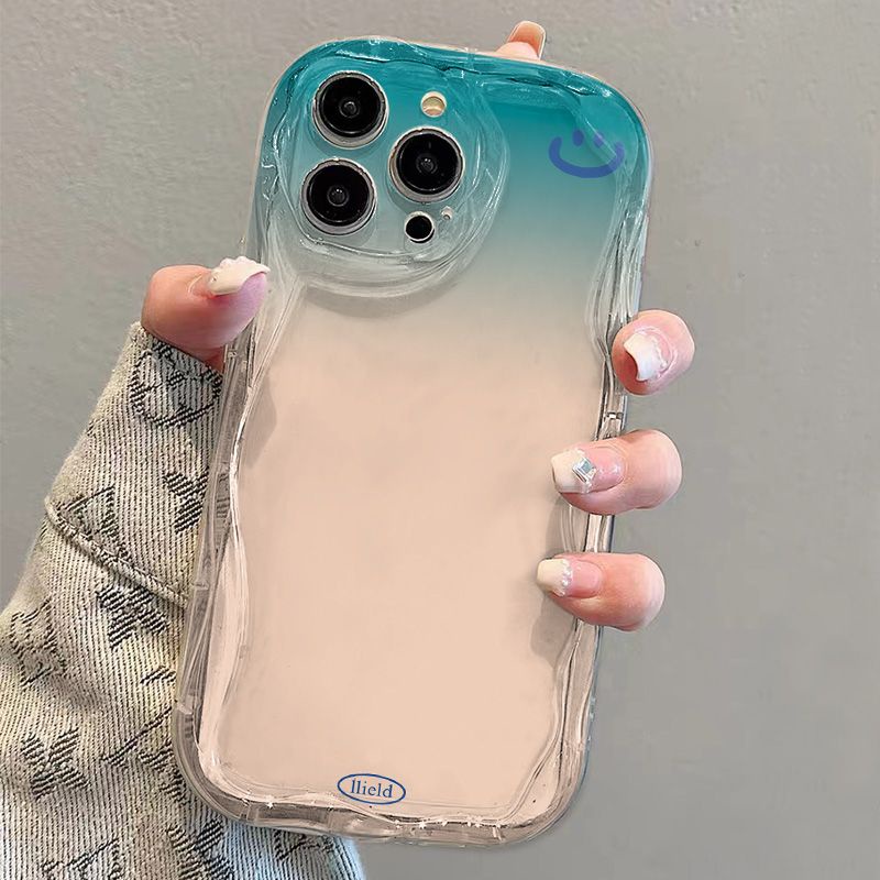 ✅Ốp Điện Thoại Mềm Trong Suốt Chống Sốc Viền Cong Hình Mặt Cười Cho iPhone14 / 13promax 12 / 11 7 / 8p xs / xr Kmf4f40 Kmf40