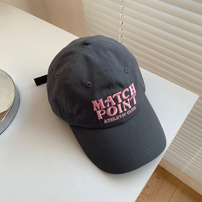 Mũ Lưỡi Trai Mềm Mại In Chữ Phong Cách Hàn Quốc Thời Trang Cho Nữ