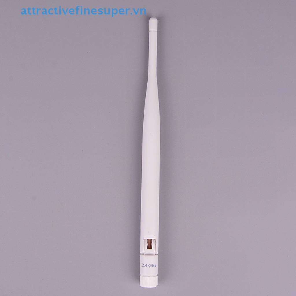 1 Ăng Ten WiFi AFS 2.4GHz 5dBi RP SMA 2.4g Màu Trắng