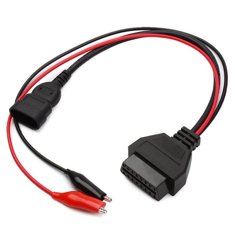 Cáp Chuyển Đổi 3 Pin Alfa Lancia Sang 16 Pin OBDII OBD2 Obdd-II Obd Cho Thiết Bị Chẩn Đoán Lỗi Ô Tô fiat 3pin