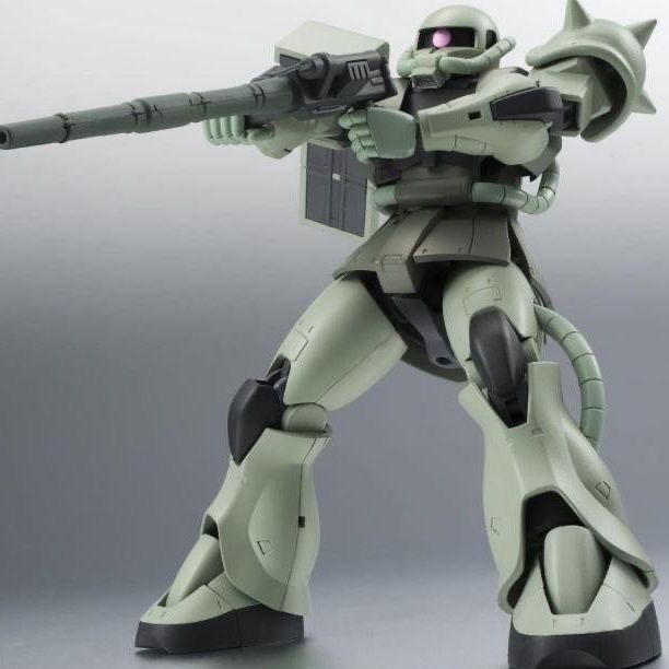 BANDAI Robot Zandai ROBOT Zandai ZAKU Mass Màu Xanh Lá Cây Zhagu II Thương Hiệu Mới Có Sẵn