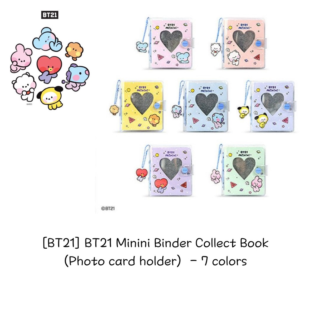 Sách Sưu Tầm Mini BT21   - 7 Màu