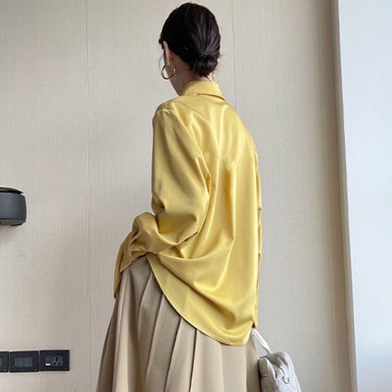 IELGY Áo Sơ Mi Cao Cấp Phong Cách Pháp Nhẹ Nhàng IELGY  drunk Cho Nữ