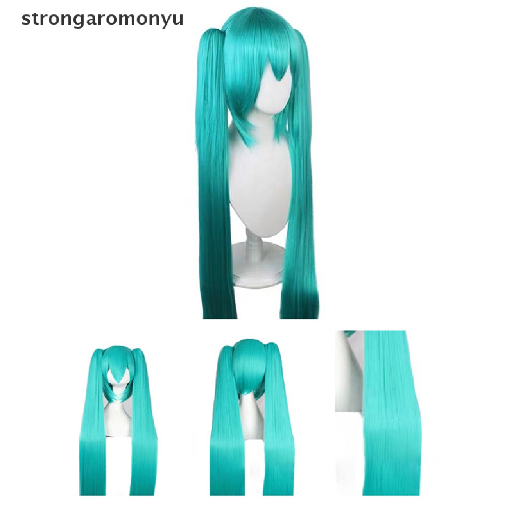 Tóc Giả Hóa Trang Nhân Vật Miku 110cm Kèm 2 Kẹp