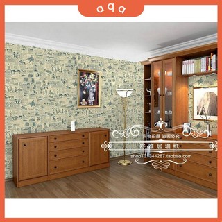 Decal giấy dán tường báo chữ.aqa