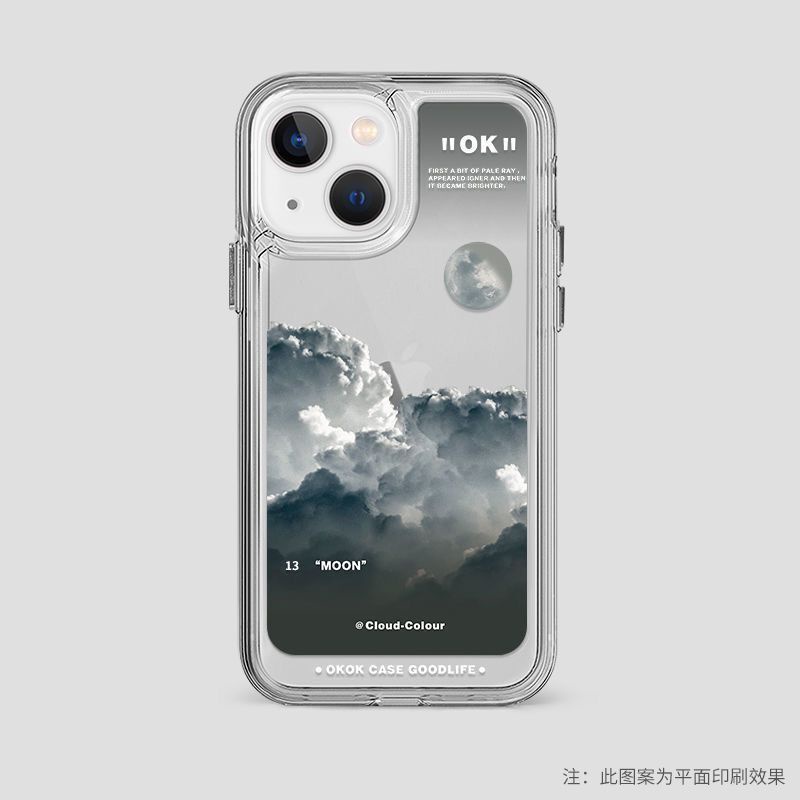 ✅Ốp Điện Thoại Dẻo Màu Gradient Họa Tiết Hành Tinh Độc Đáo Cho iPhone14 / 13promax 12 11 xs 8p ICQ0