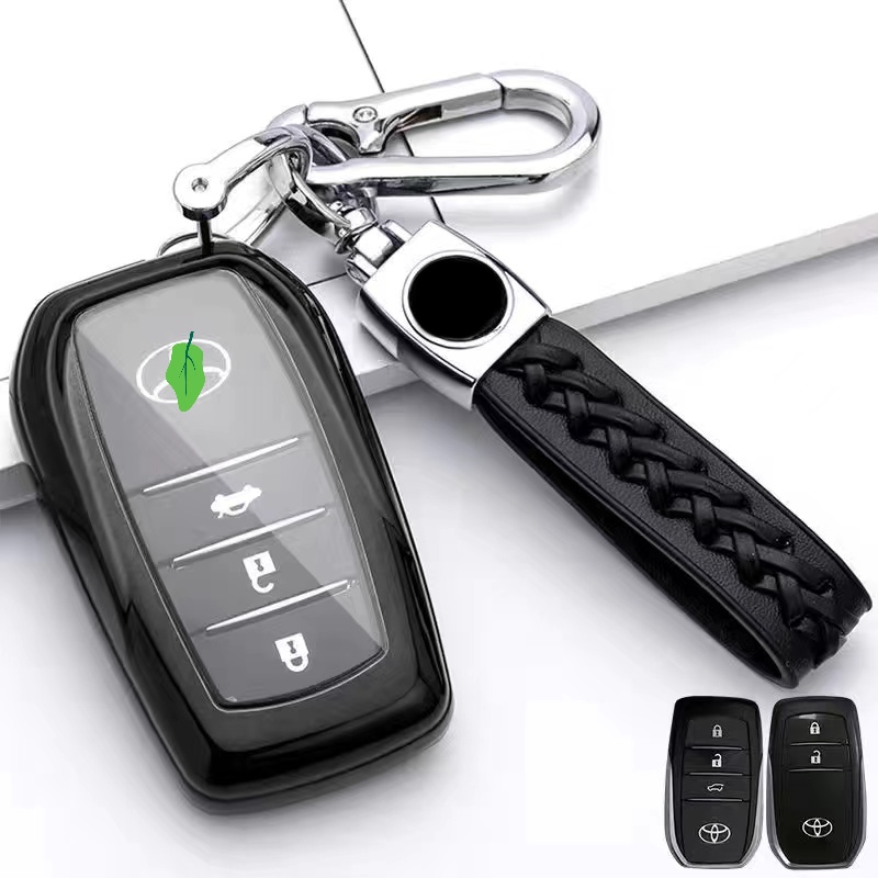 Vỏ Silicon Bảo Vệ Chìa Khóa Điều Khiển Từ Xa Cho Xe Hơi Toyota Hilux Revo Veloz rush Innova Yaris Raize Perodua Fortuner