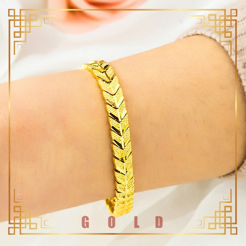 Dây ChuyềN ĐồNg Hồ Mạ VàNg 24K 8mm