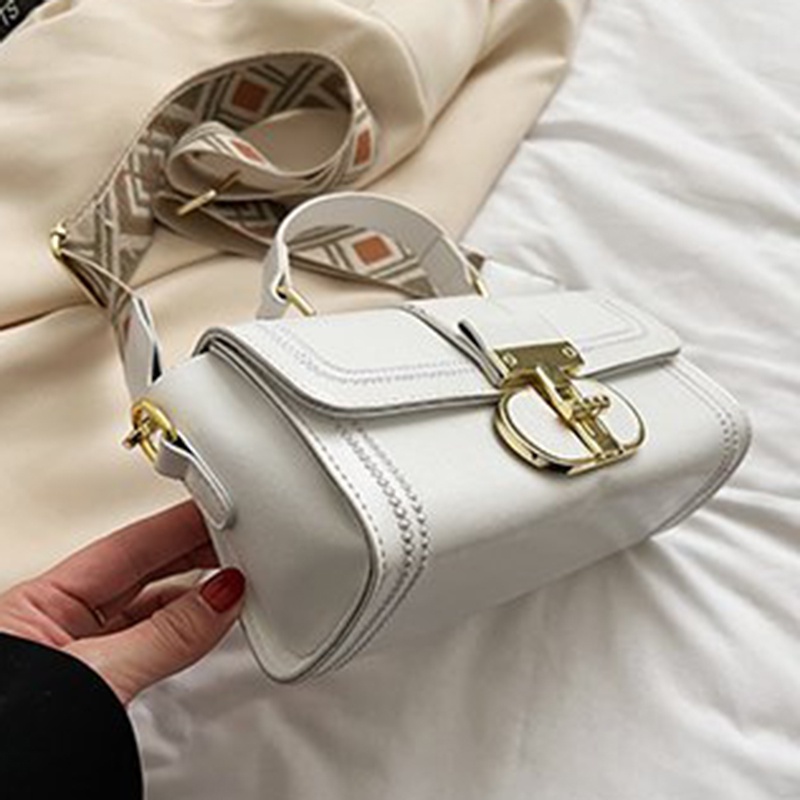 Túi Đeo Vai Dây Bản Rộng Phong Cách Hàn Quốc Thời Trang Cao Cấp Cho Nữ