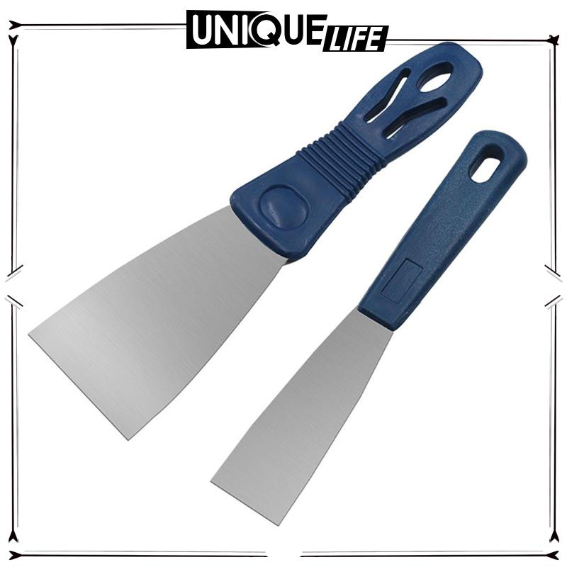 2Pcs Putty Set High Carbon Steel 1 in and 2 in for Removing Wallpaper