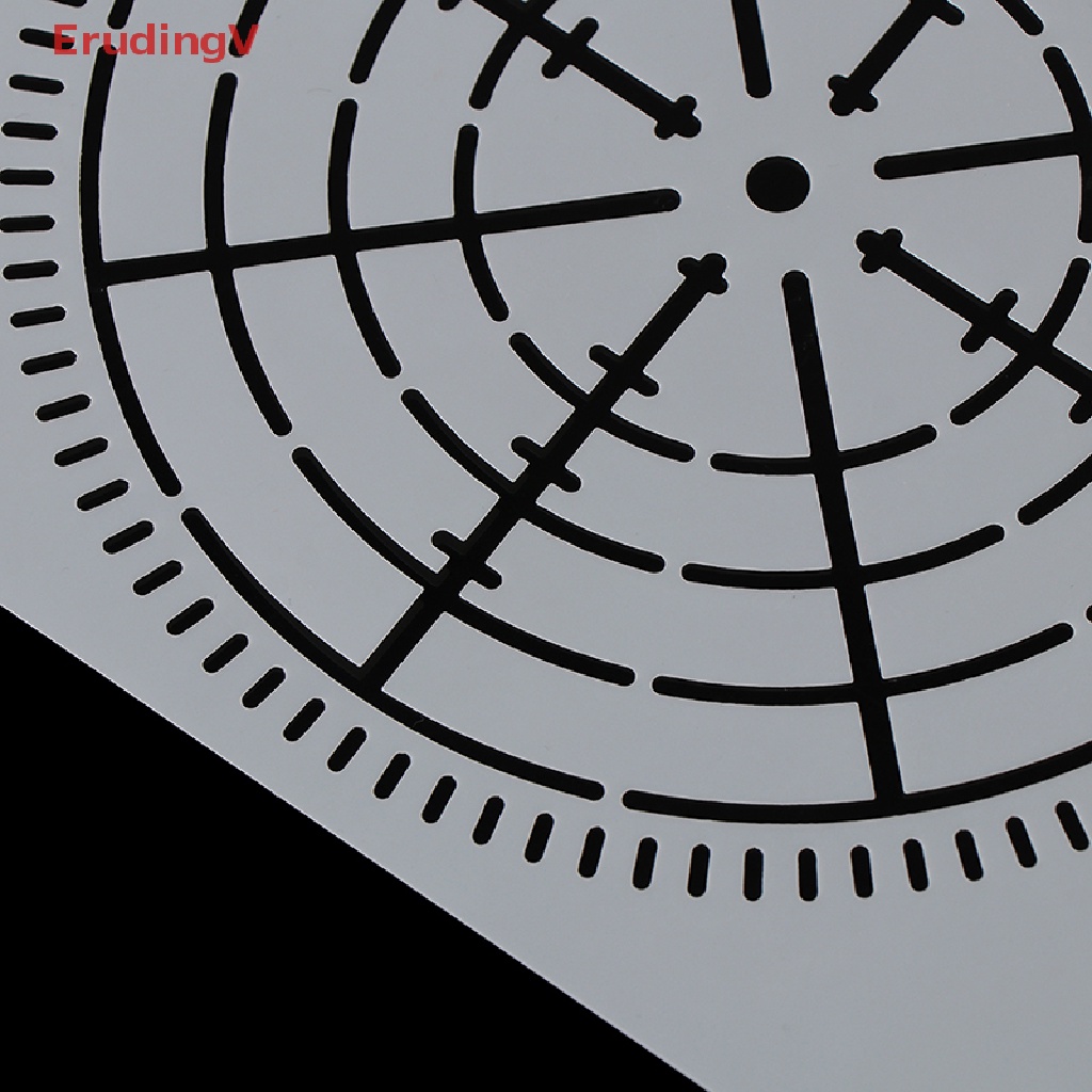 [ErudingV] DIY 12PCS Reusable Mylar Mandala Dotg Paing Stencils Templates Craft Tools [NEW]