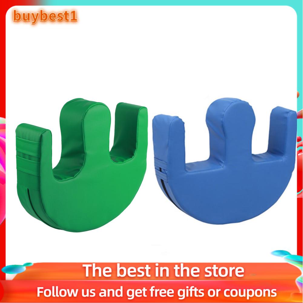 Buybest2 Patient Turning Device U Shaped Fixed Strap Nursing PU Leather Paralyzed Patient Turning Pillow