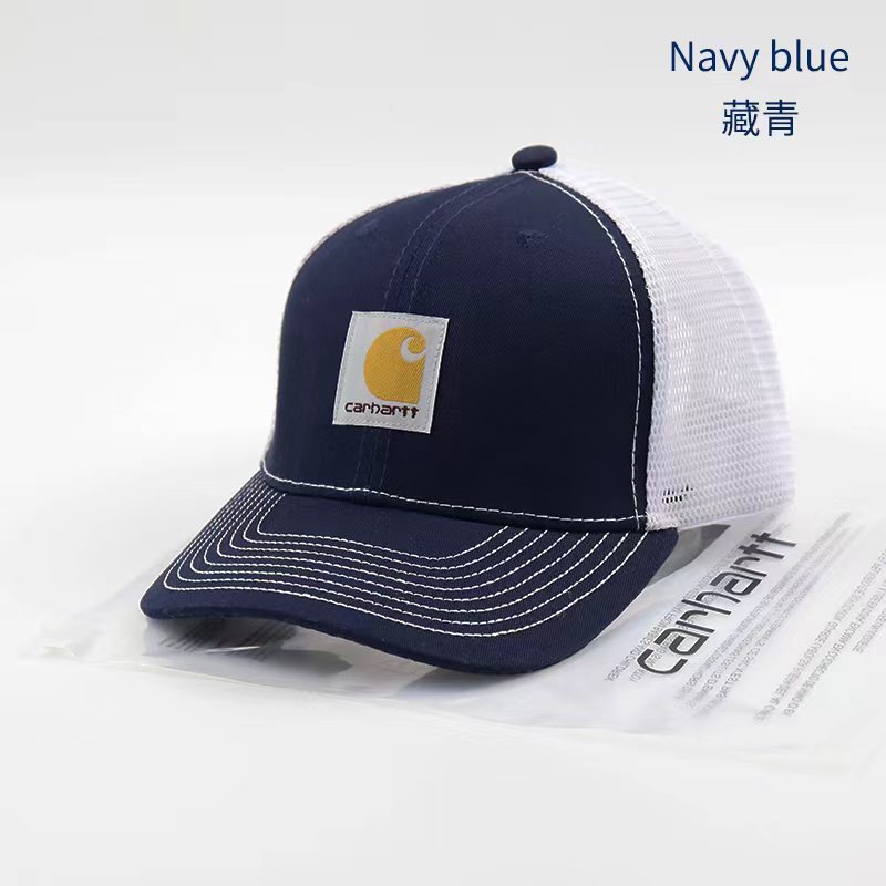 Mũ Lưỡi Trai Cotton Phối Lưới Vành Cong Thời Trang Đường Phố Mới