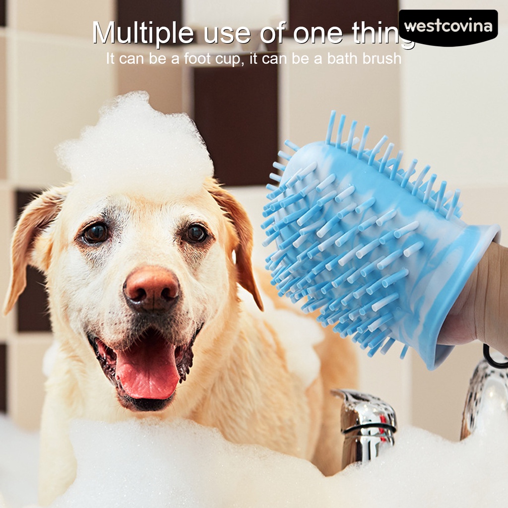 [COD]♝Bàn Chải Cao Su Mềm Vệ Sinh Móng Chân Cho Thú Cưng