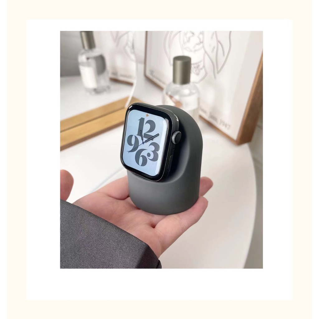 Đế Sạc Silicone Cho Đồng Hồ Thông Minh Apple watch Series Ultra 8 7 6 5 4 3 2 1 SE 49mm 45 44 42mm t900 41 40 38mm