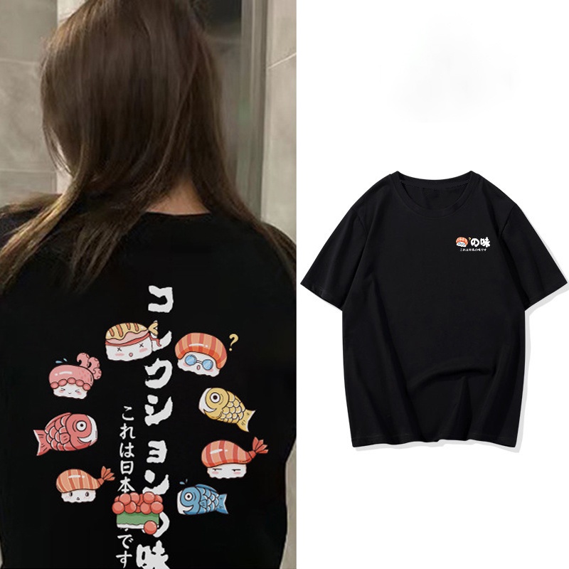 Áo thun NRVP 100% cotton tay ngắn thời trang cho nam và nữ plus size