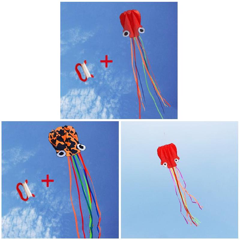 Diều Hình Bạch Tuộc Cỡ Lớn 4M Kèm 30m Dây Thả Cho Bé