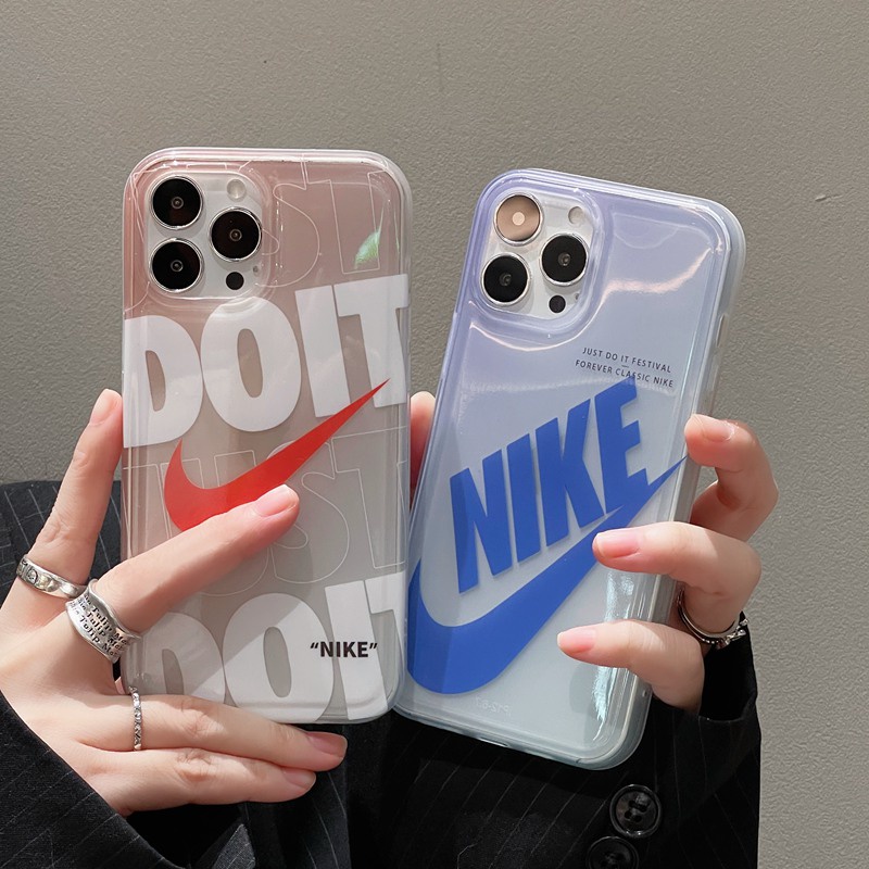 Thời Trang! Thời Trang!Ốp Điện Thoại TPU Mềm Họa Tiết Just Do IT Nike Cho iPhone 11 12 13 14 Pro Max