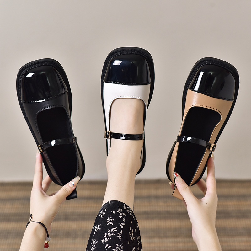 UOUO  Giày Sandal Cao Gót Mũi Tròn Đế Dày Chống Thấm Nước Cho Búp Bê Barbie Thời trang fashion ins Chic B28G01X 37Z230910