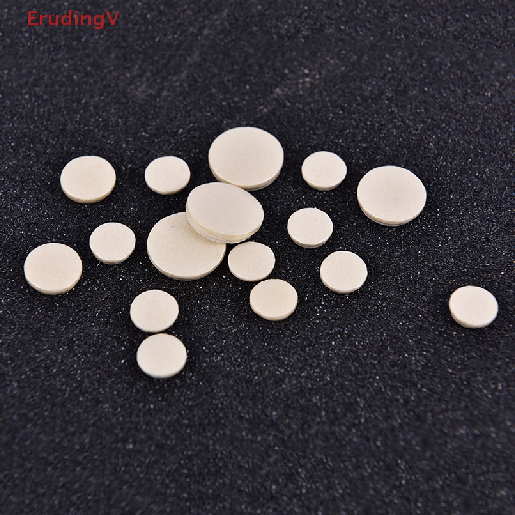 Bộ 17 Miếng Đệm Phím Đàn Clarinet Màu Trắng Thay Thế Tiện Dụng