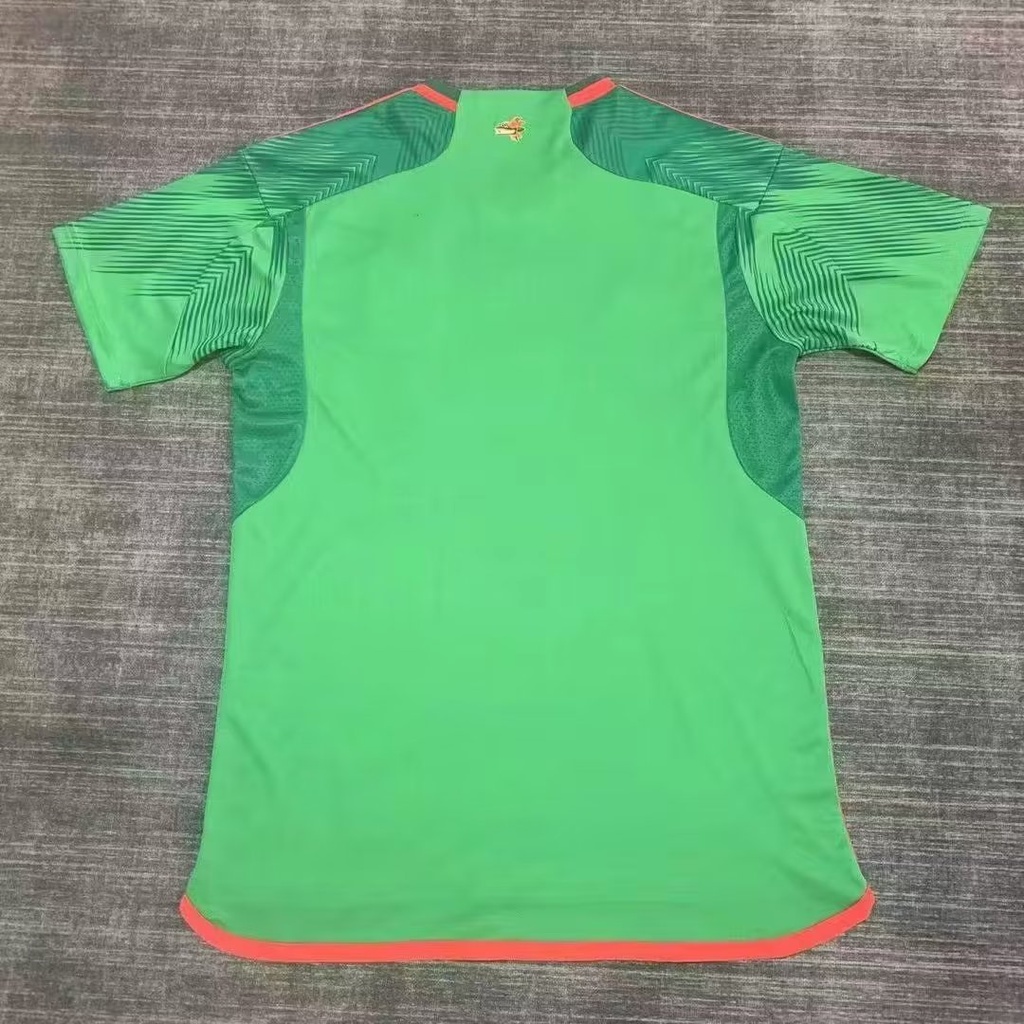 Áo Thun Bóng Đá Tay Ngắn Màu Trắng Đội Tuyển Mexico 2223 2324 Size S-XXL Mexico Thời Trang Cho Nam