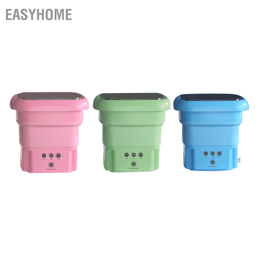 Máy Giặt Mini Tự Động, Máy Giặt Gấp đa năng giặt được cả giày và quần áo THREELIVES