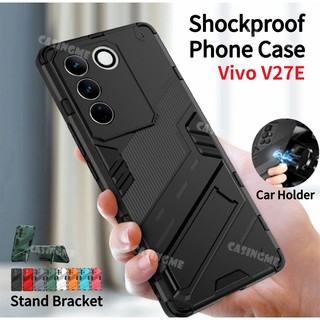 Ốp Điện Thoại Chống Sốc Có Giá Đỡ 3D Cho Vivo V27E 2023 V27 V27E 5G VivoV27 Pro V 27 E VivoV27E 27E 5G 2023 4G 5G