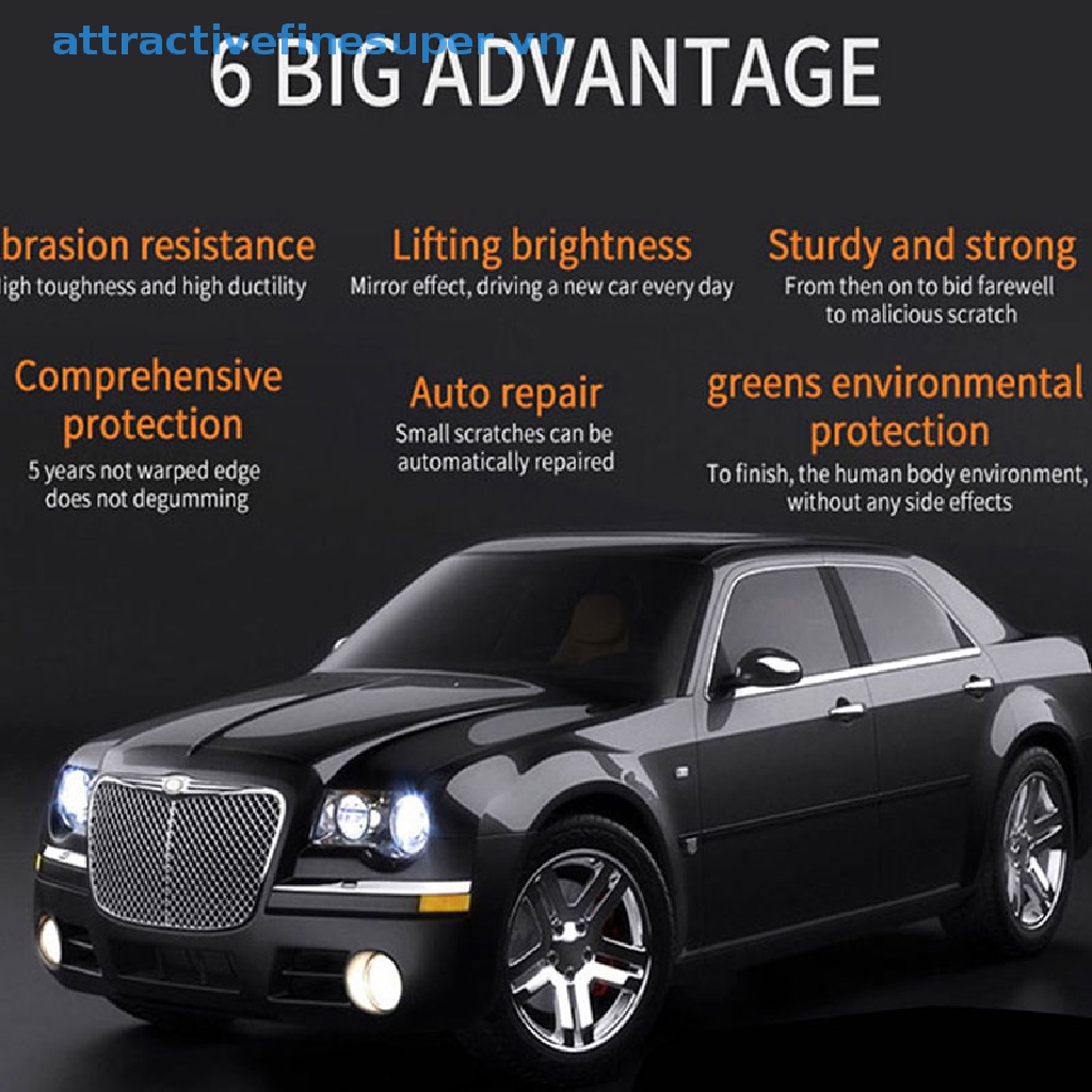 Afs Phim Dán PPF 3 Lớp Trong Suốt Bảo Vệ Xe Hơi